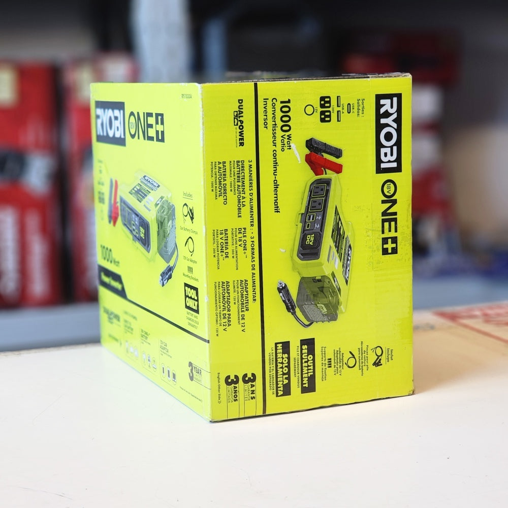 One + 18V 1000-Watt Max 12-Volt Automotive Power Inverter