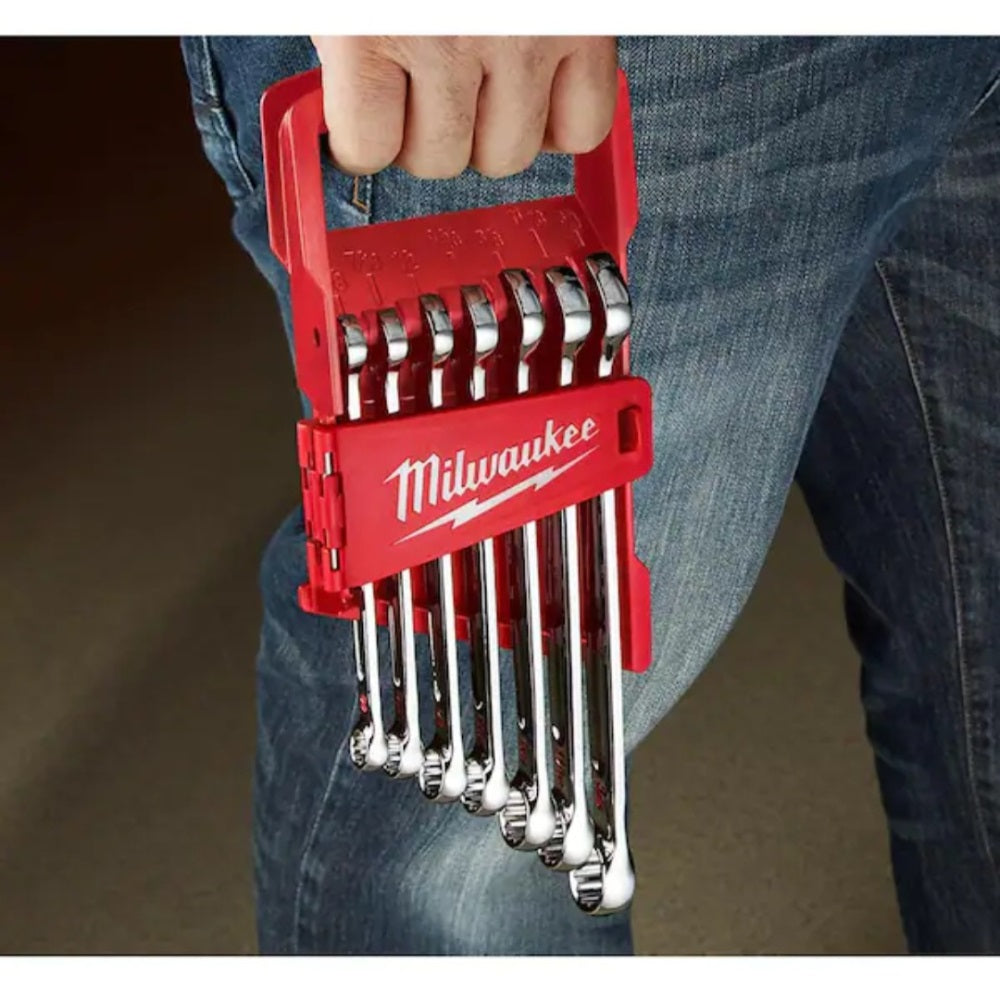 Combination SAE Wrench Mechanics Tool Set (7-piece)