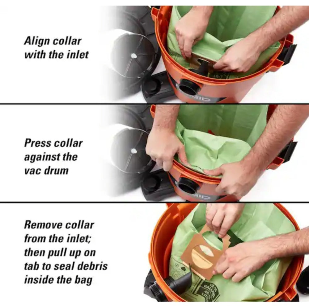 Wet Dry Vacuum OSH Compatible Kit With HEPA Level