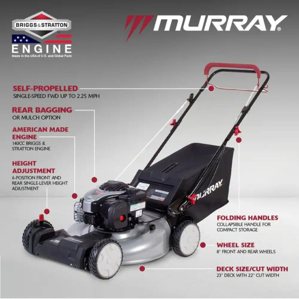 22in 140 cc Briggs  & Stratton Walk Behind Gas self-Pro