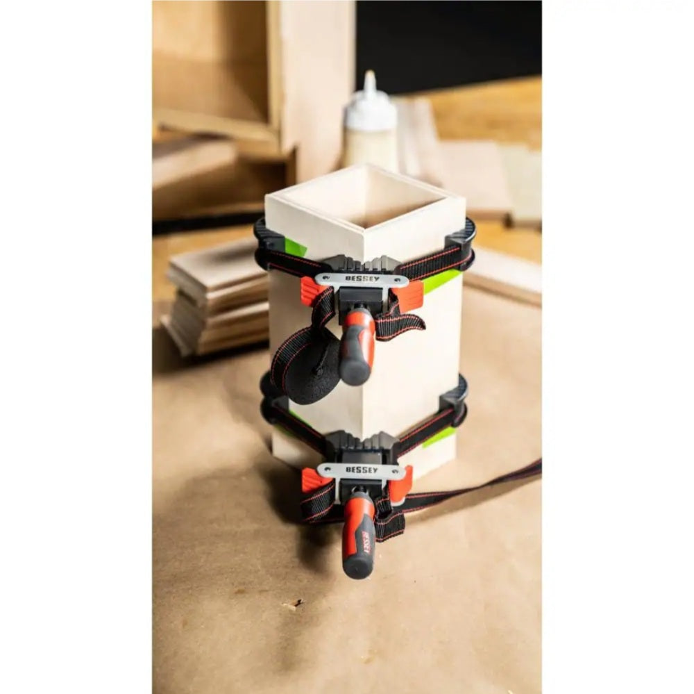 Strap Clamp With 90-Degree Corner Pieces 12ft.Capacity