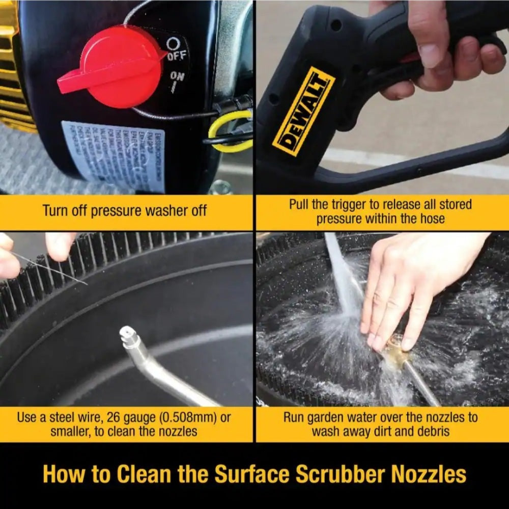 Universal 18 in. Surface Cleaner For Cold Water Pressure