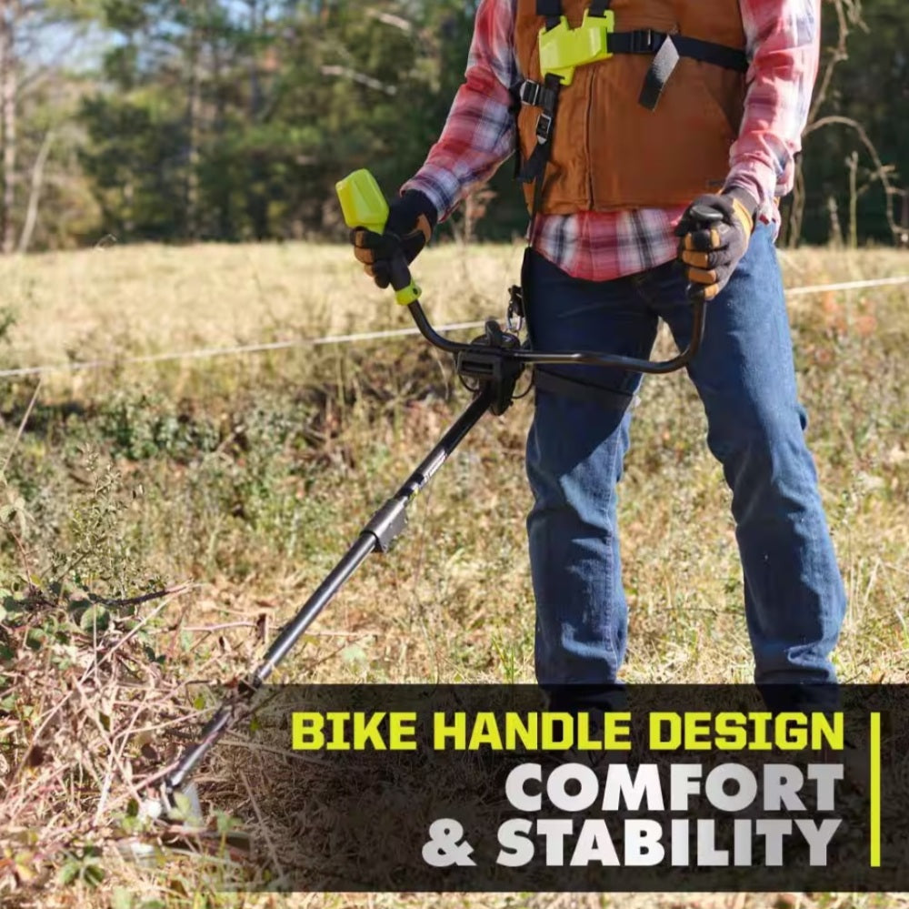 40V HP Brushless Bike Handle Brush Cutter (Tool Only)