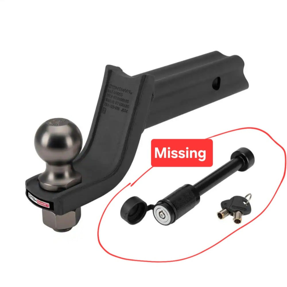 BAJA 5,000 lb, X-Mount Security kit, 3-1/4 in. Drop X 2