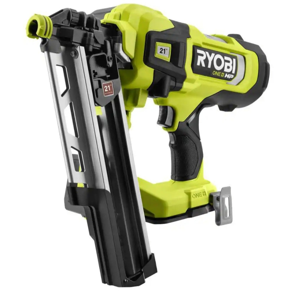 One + HP 18V Brushless Cordless Airstrike 21A,A Framing Nailer