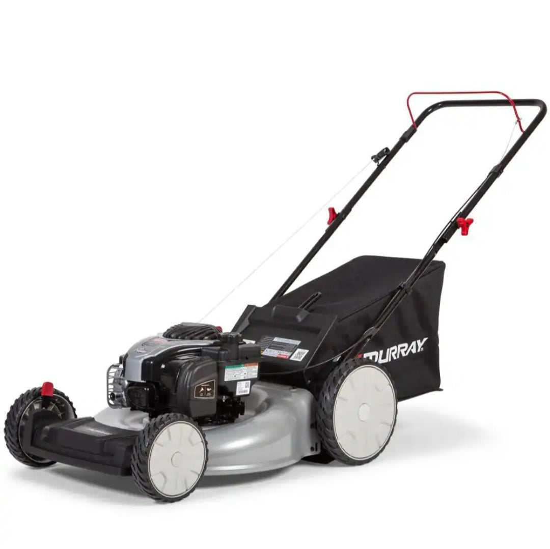 21 in. 140cc Briggs and Stratton walk behind Gas Push Lawn Mower