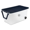 160QT LATCHING BOX + WHEELS,INK BLUE (14674K02) 160QT LATCHING BOX + WHEELS,INK BLUE (14674K02)