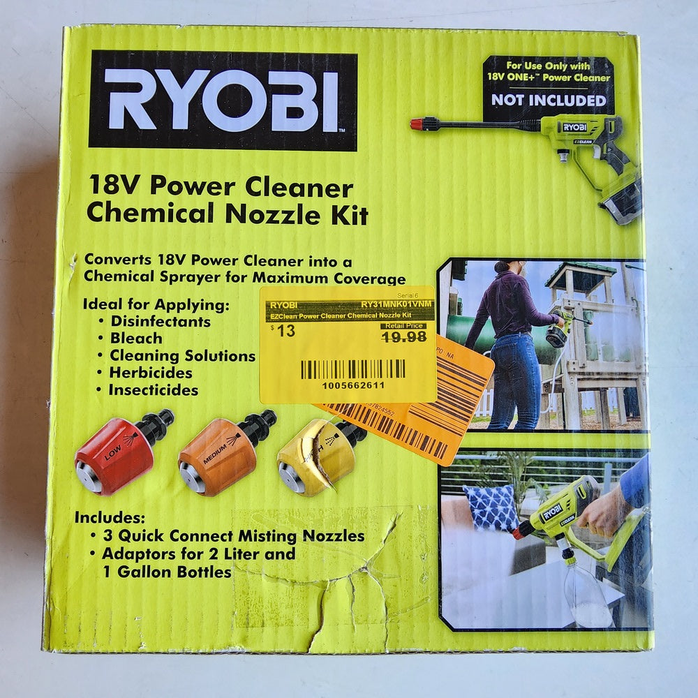 EZClean Power Cleaner Chemical Nozzle Kit (RY31MNK01VNM)