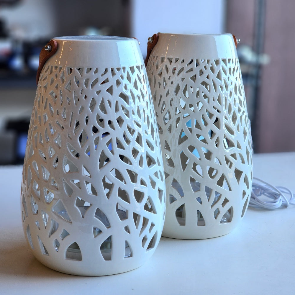Ceramic Lantern 2pk