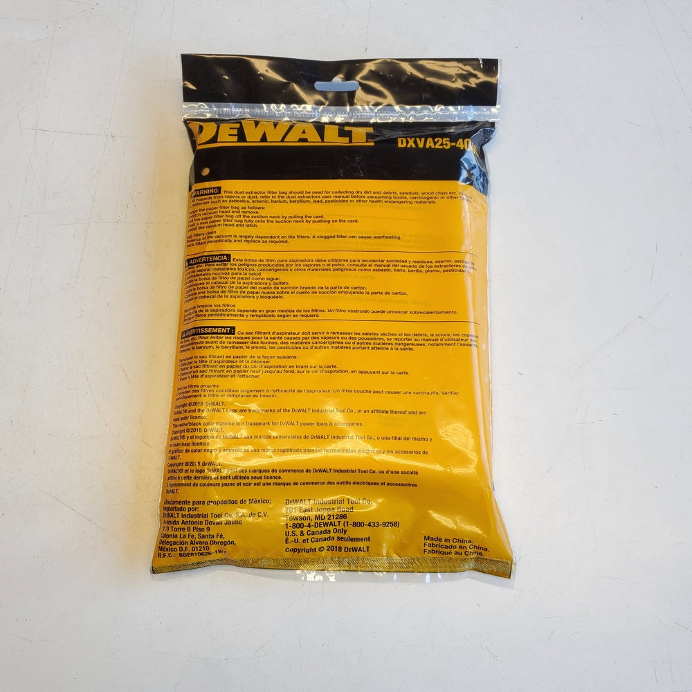 4 GAL. DUST BAG (DXVA25-4040)