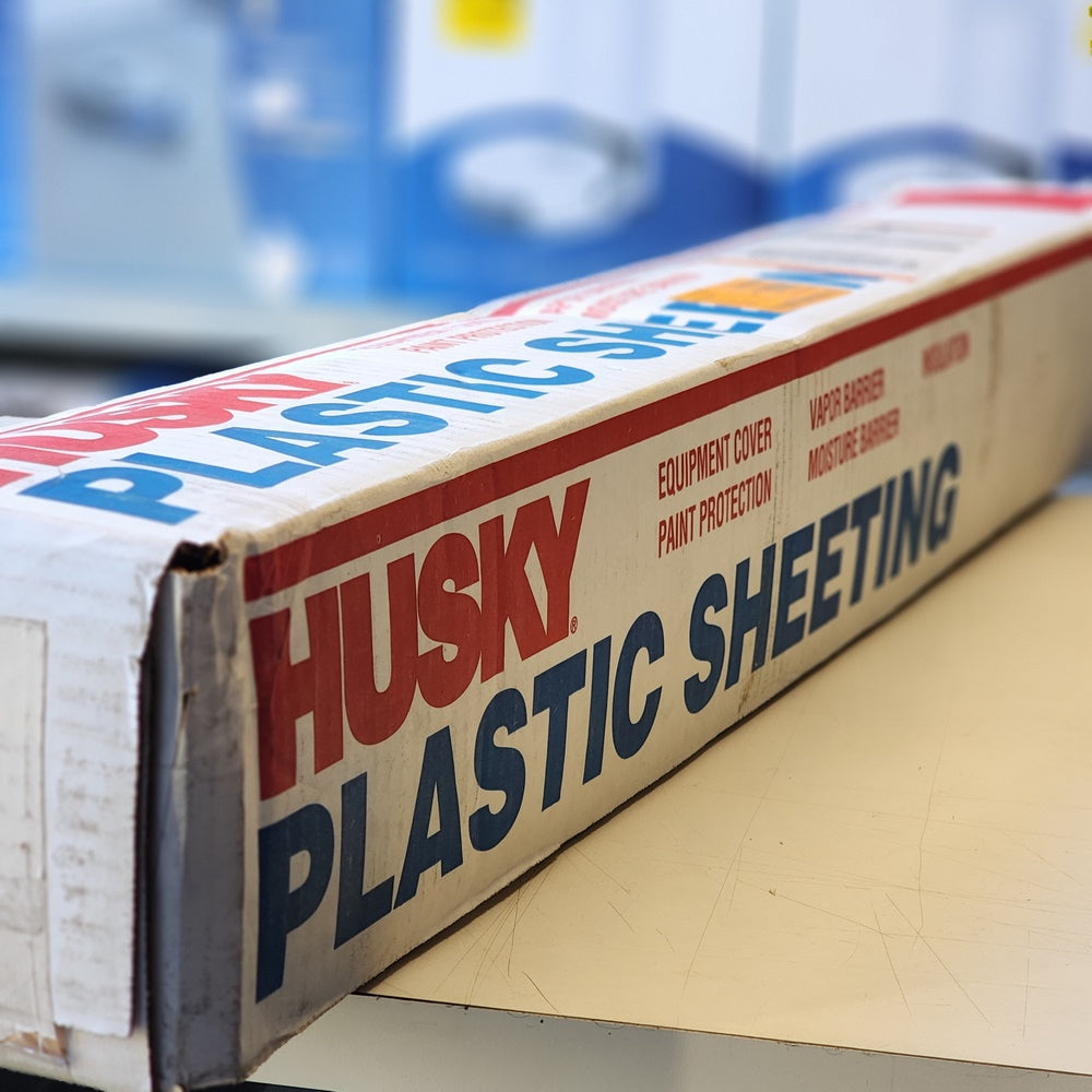 12 ft. x 100 ft. Clear 4 mil Plastic Sheeting (CF0412C)