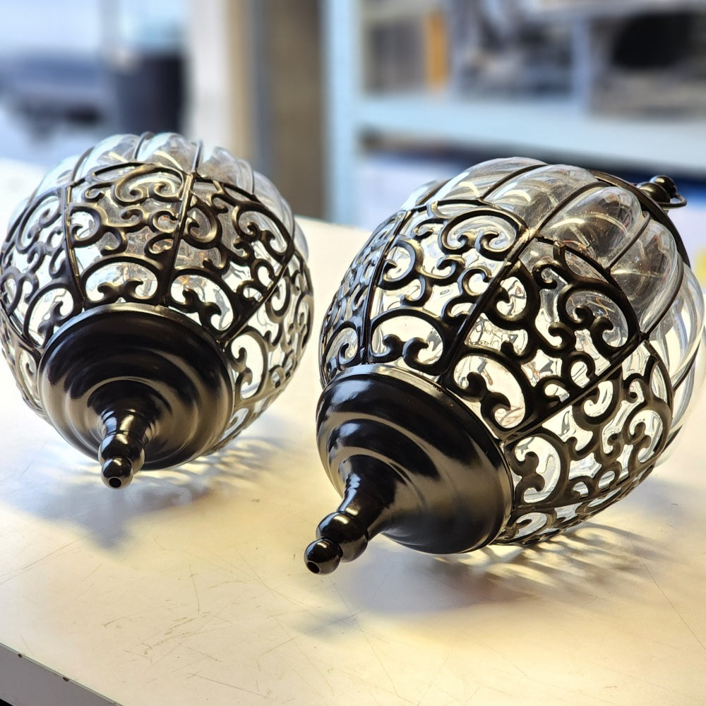 Bird Cage Lantern 2pk