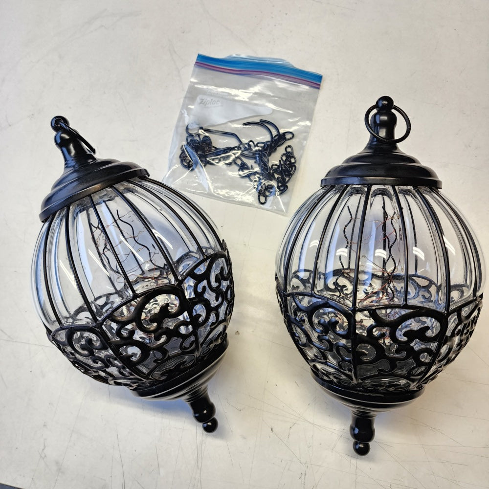 Bird Cage Lantern 2pk