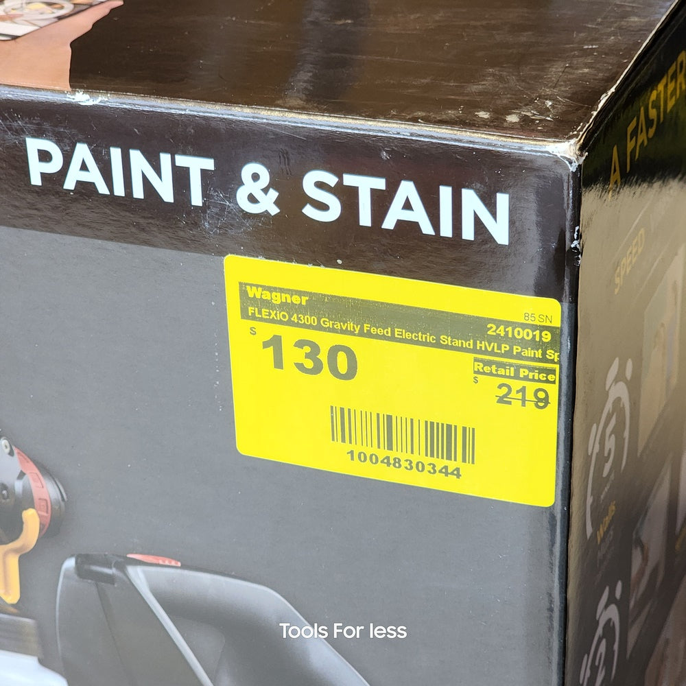 Flexio 4300 gravity feed Electric Stand HVLP Paint & Stain