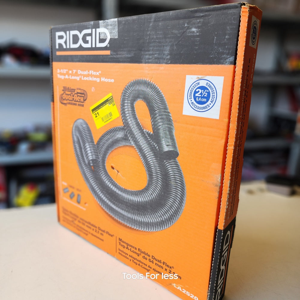 2-1/2 in x 7ft Dual- Flex Locking Vacuum