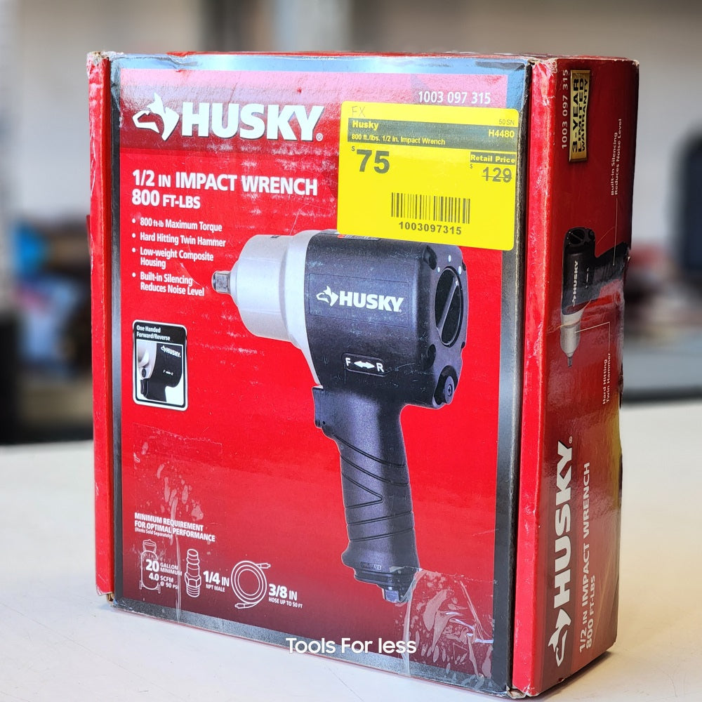 800 ft./lbs. 1/2 in. Impact Wrench (H4480)