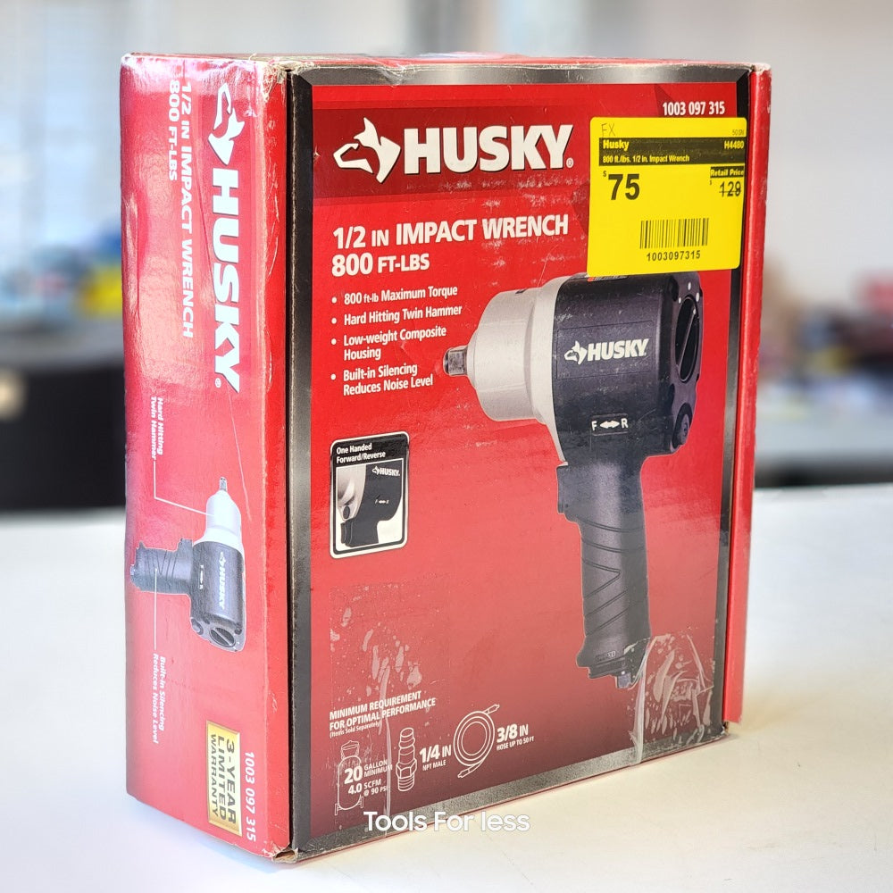 800 ft./lbs. 1/2 in. Impact Wrench (H4480)