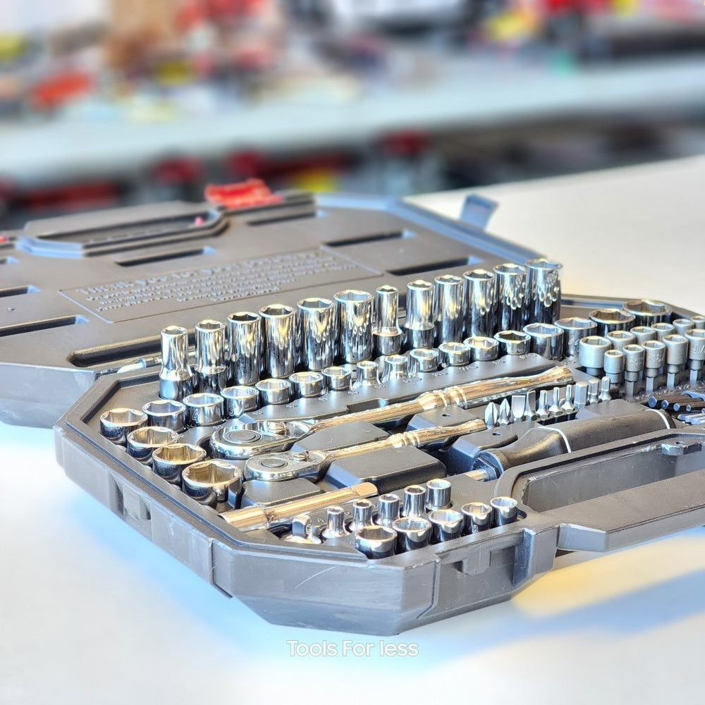 HUSKY 94PC MECHANICS SET 1/4,3/8