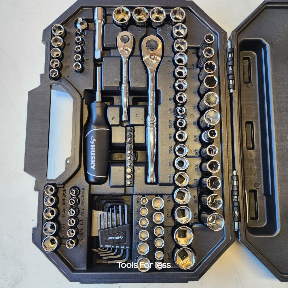 HUSKY 94PC MECHANICS SET 1/4,3/8