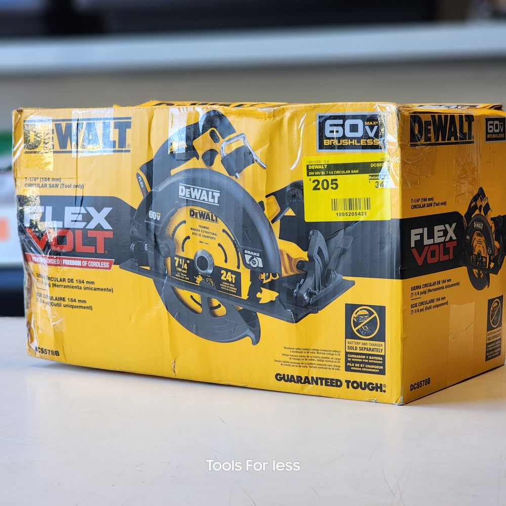 60V BL 7 1/4 CIRCULAR SAW