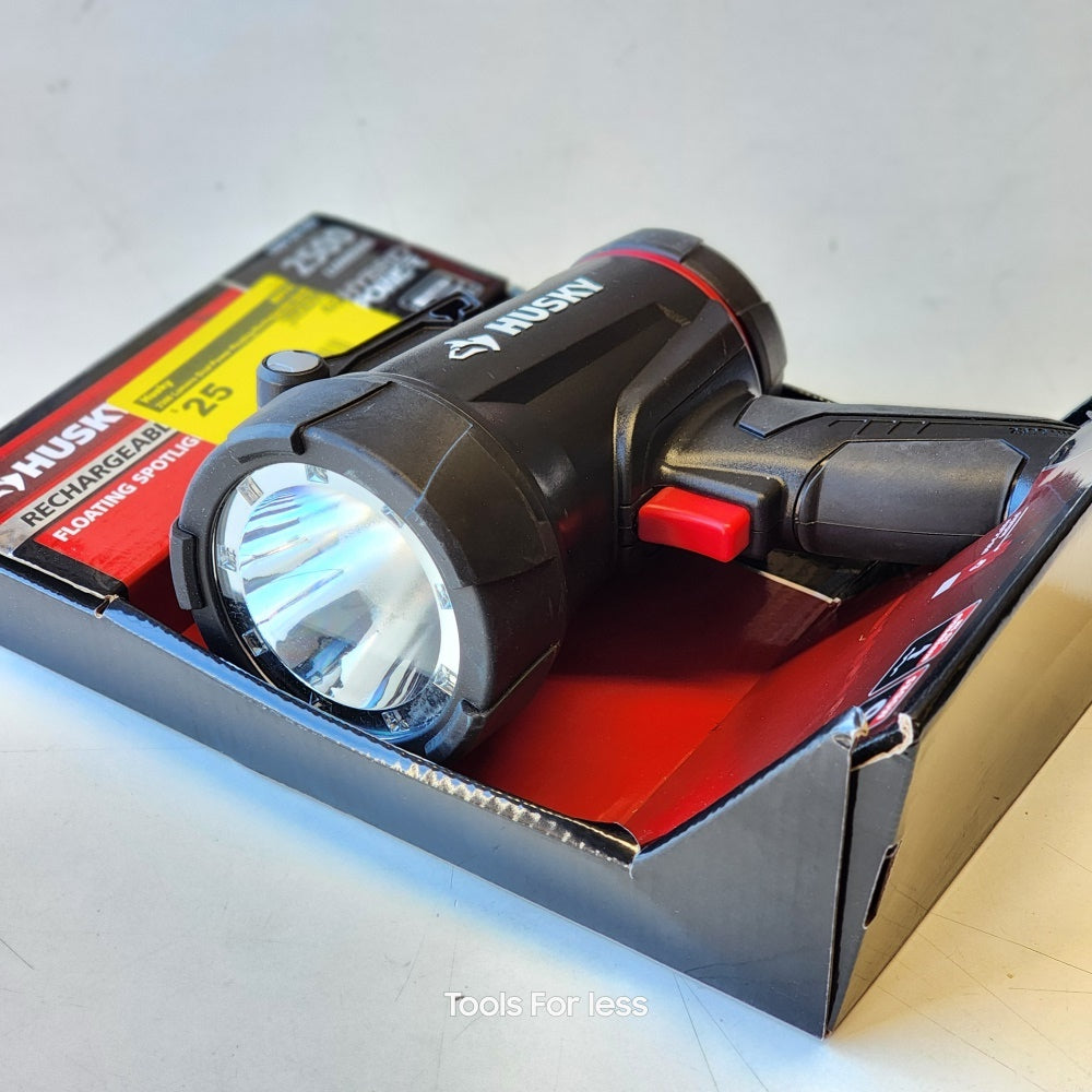 2500 Lumens Dual Power Floating Rechargeable Spotlight (90711)