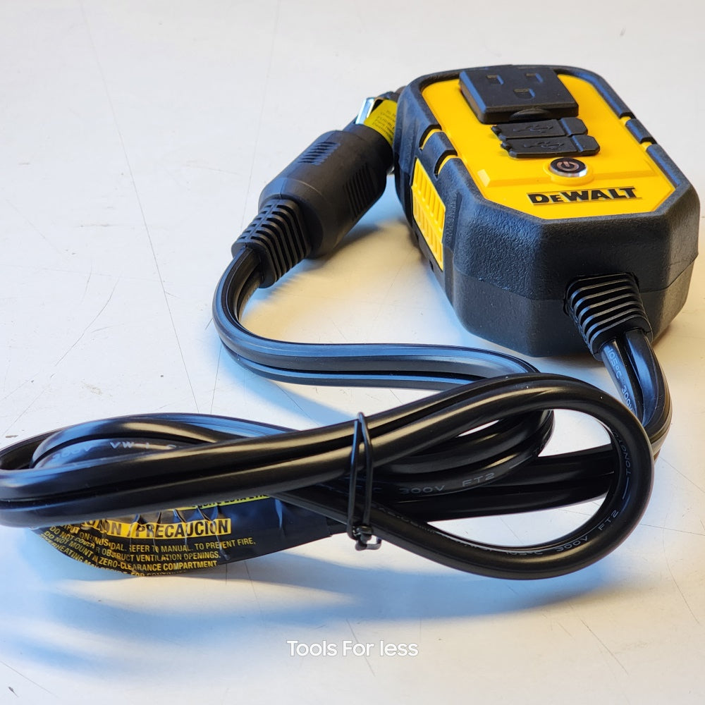140-Watt Portable Car Power Inverter with Dual USB Ports (DXAEP140)