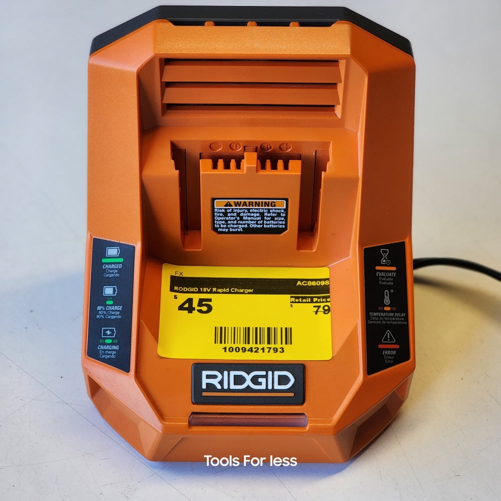 18V Rapid Charger