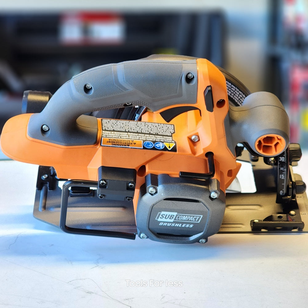 18V SubCompact Brushless Cordless 6-1/2 in. Circular Saw (R8656B)