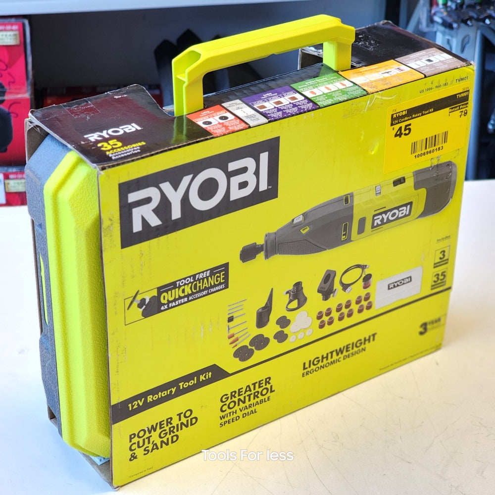 12V Cordless Rotary Tool Kit