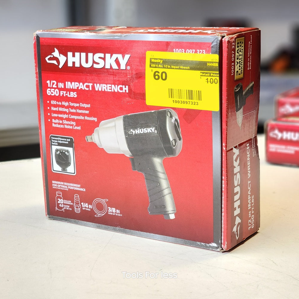 650FT./lbs. 1.2 in. Impact Wrench