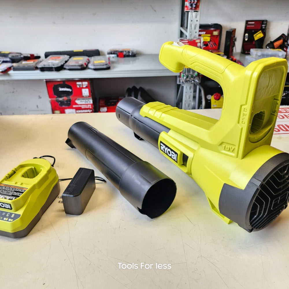 ONE+ 18V 90 MPH 250 CFM Cordless Battery Leaf Blower/Sweeper with Charger (P21011K)
