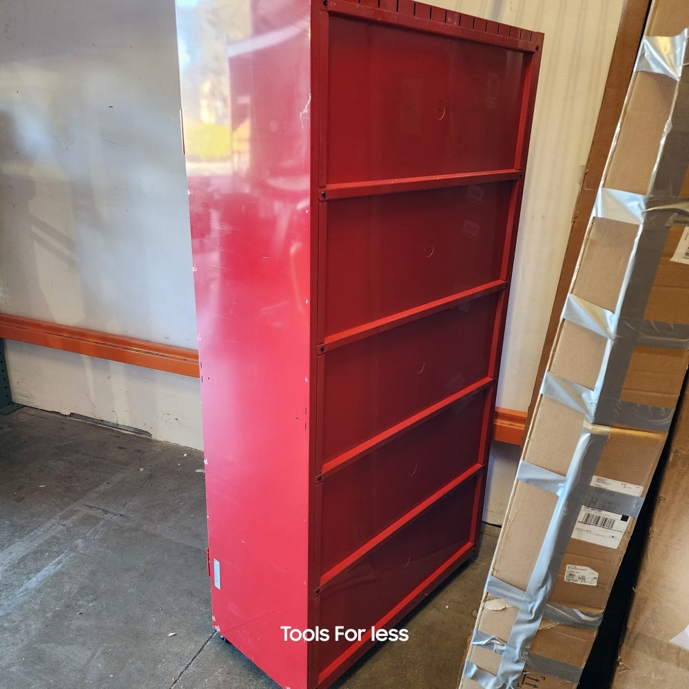 Ready to assemble 24-gauge steel free stand