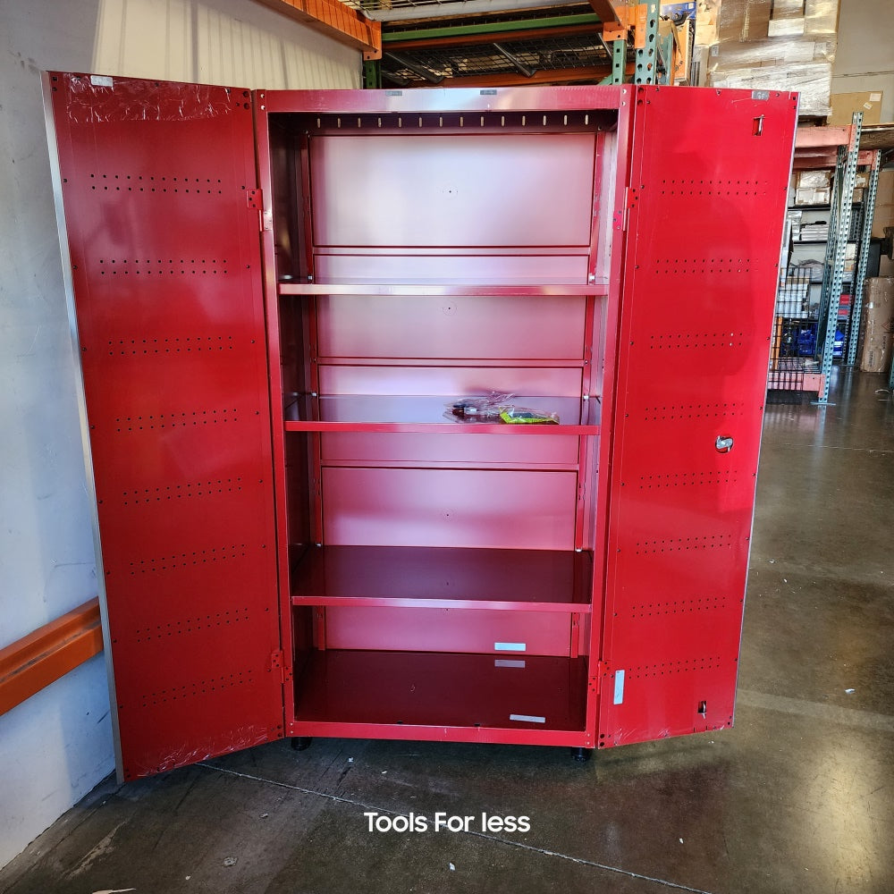 Ready to assemble 24-gauge steel free stand