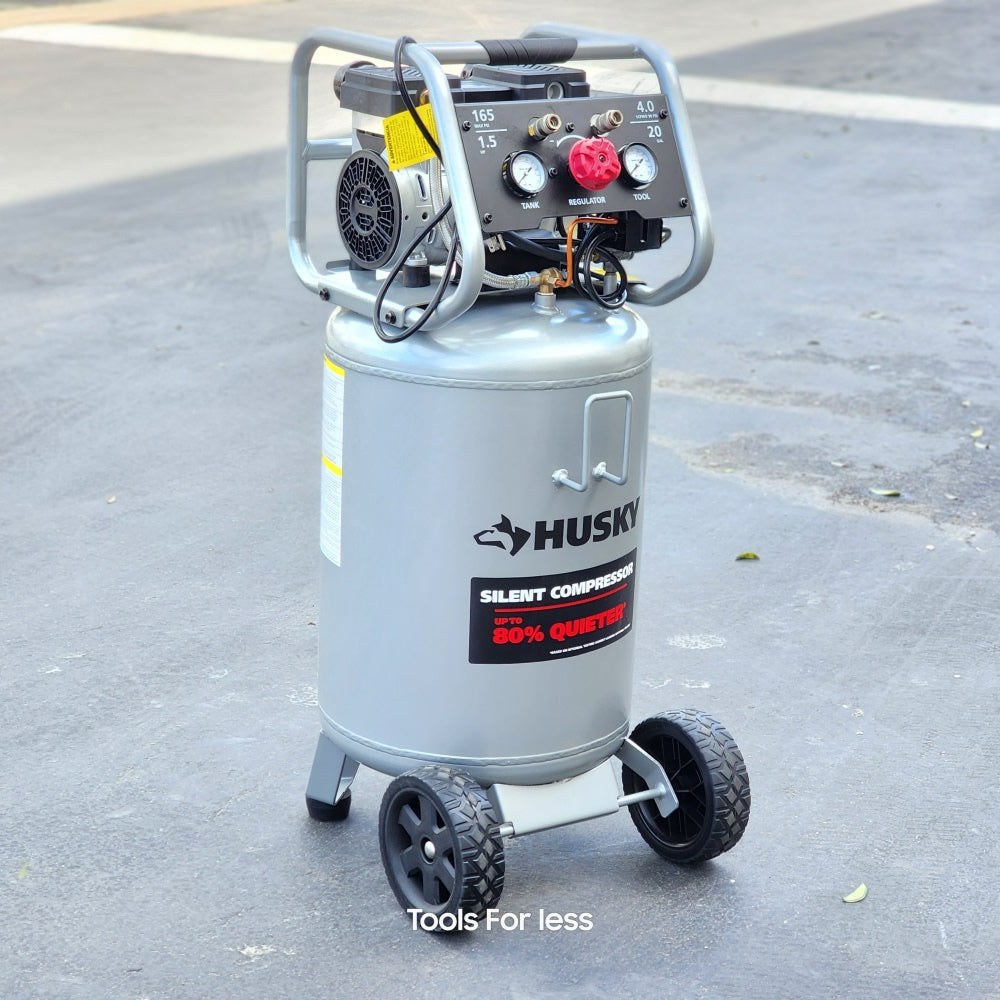 20 Gal. 165 PSI Vertical Electric Quiet Air Compressor (3332013)
