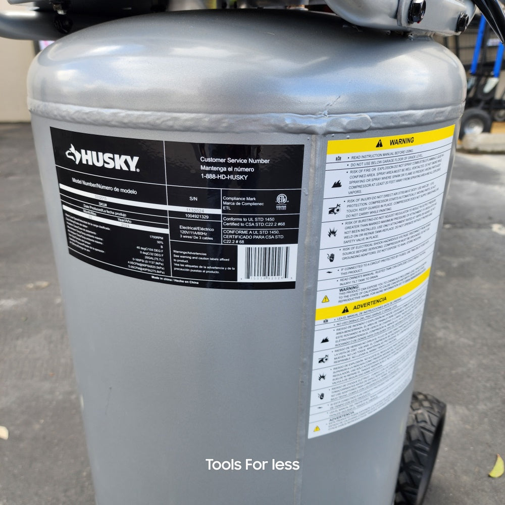 20 Gal. 165 PSI Vertical Electric Quiet Air Compressor (3332013)