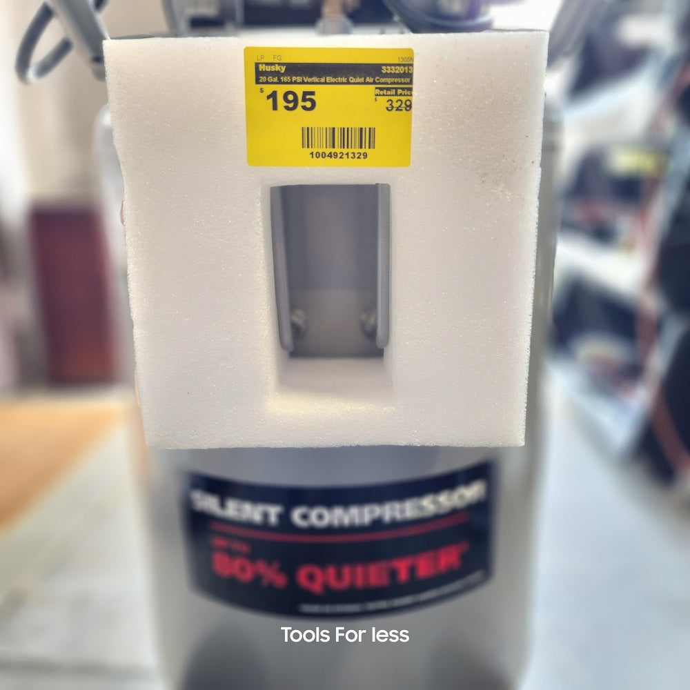 20 Gal. 165 PSI Vertical Electric Quiet Air Compressor (3332013)