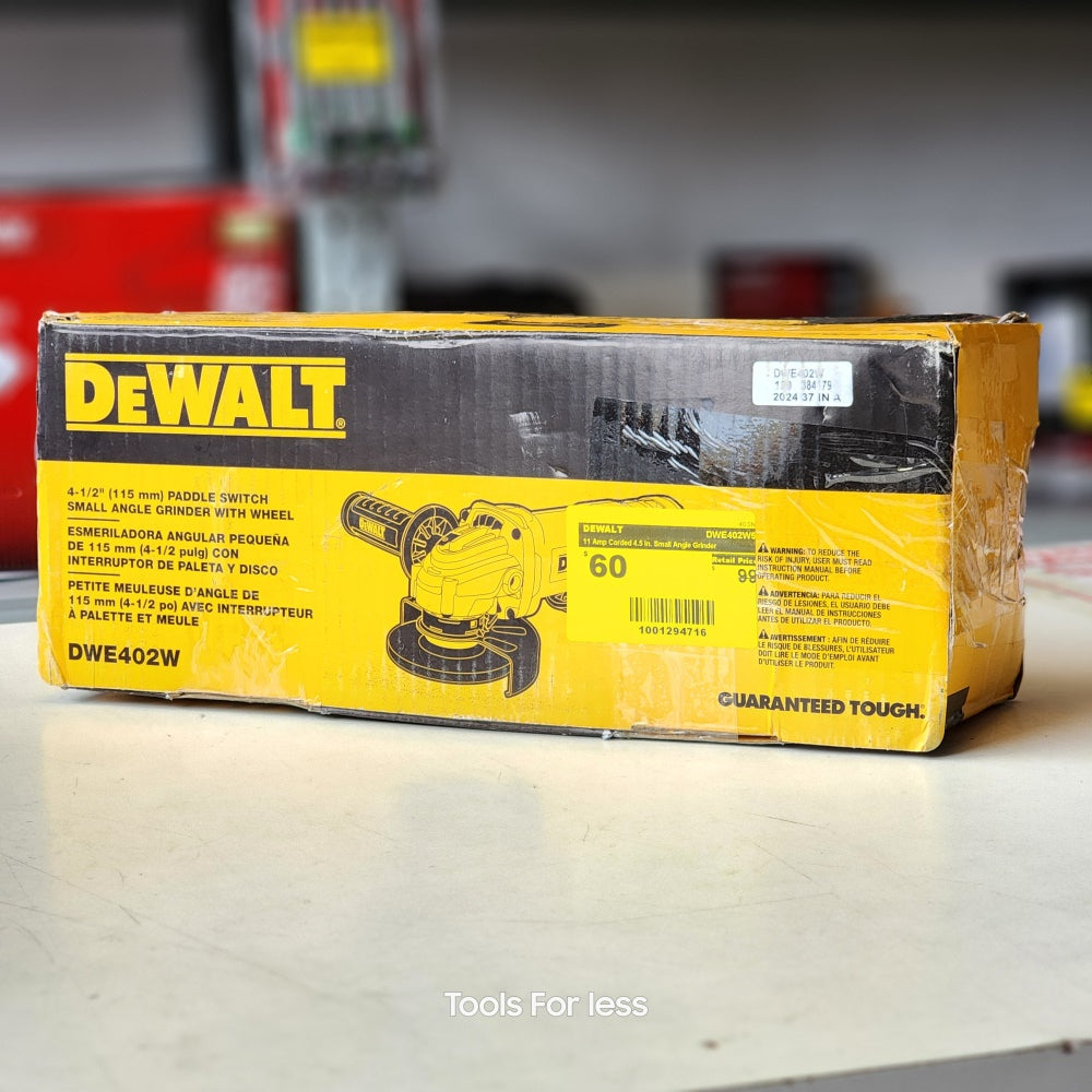 11 Amp Corded 4.5 in. small Angle Grinder