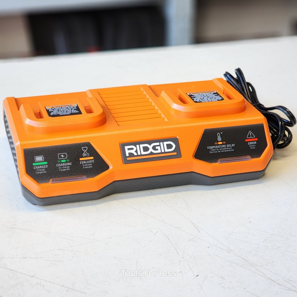 18V DUAL PORT PARALLEL CHARGER