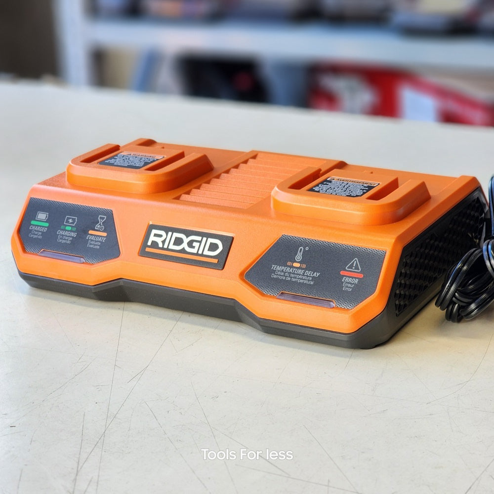 18V DUAL PORT PARALLEL CHARGER