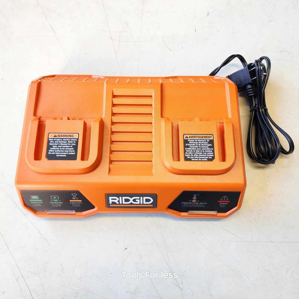 18V DUAL PORT PARALLEL CHARGER