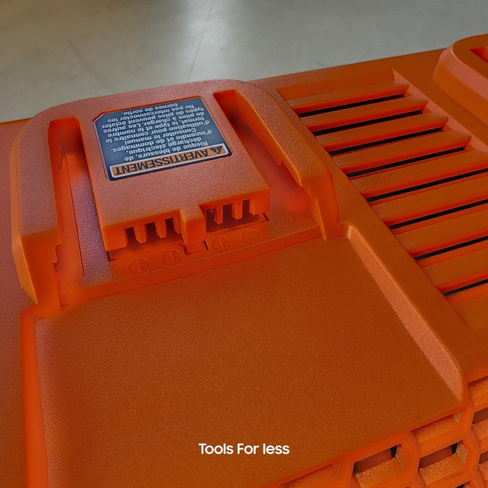 18V DUAL PORT PARALLEL CHARGER