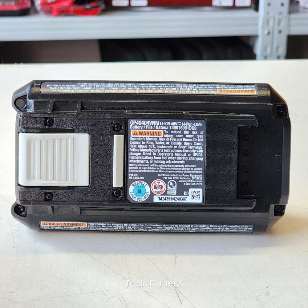 40V Lithium-Ion 4.0 Ah Battery (OP4040A1)