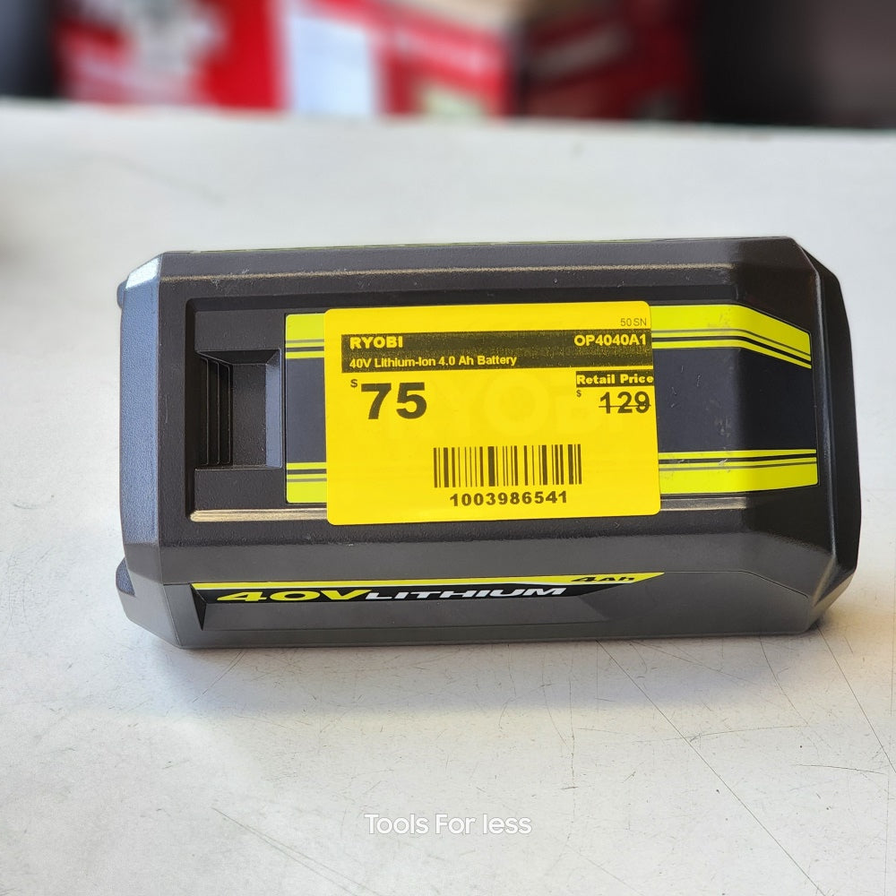 40V Lithium-Ion 4.0 Ah Battery (OP4040A1)