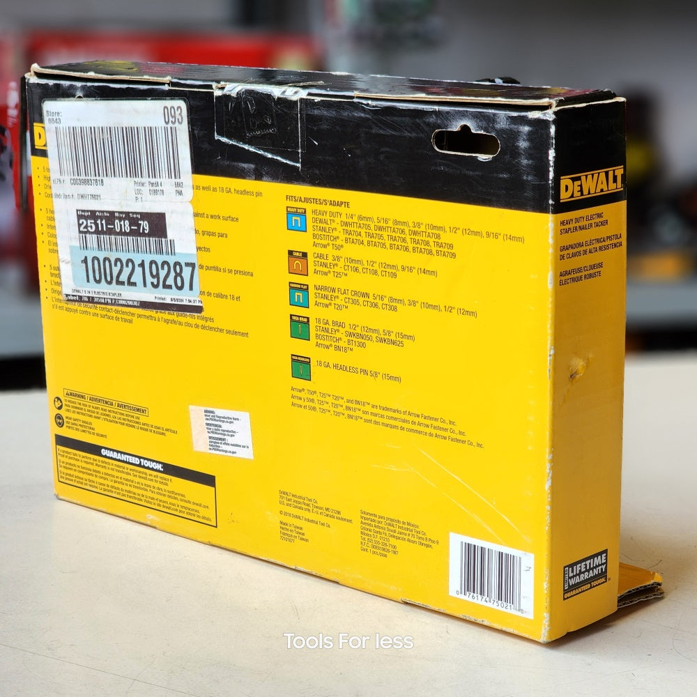 5-in-1 Multi-Tracker and Brad Nailer