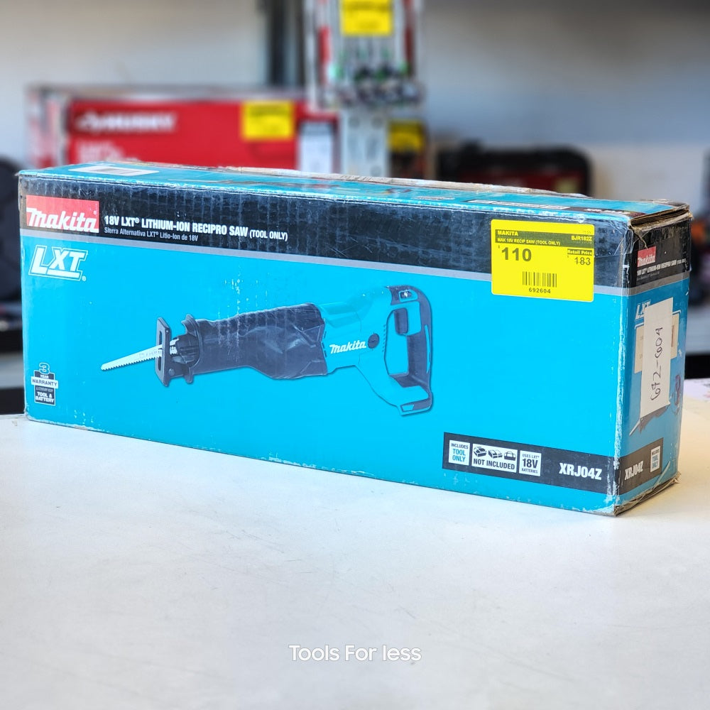 18V Recipro saw (Tool Only)