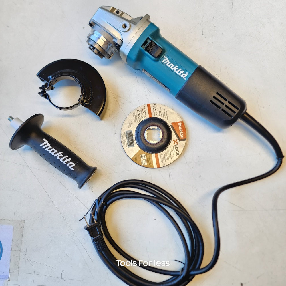 7.5 Amp Corded 4-1/2 in. X-LOCK Angle Grinder with AC/DC Switch (GA4570)