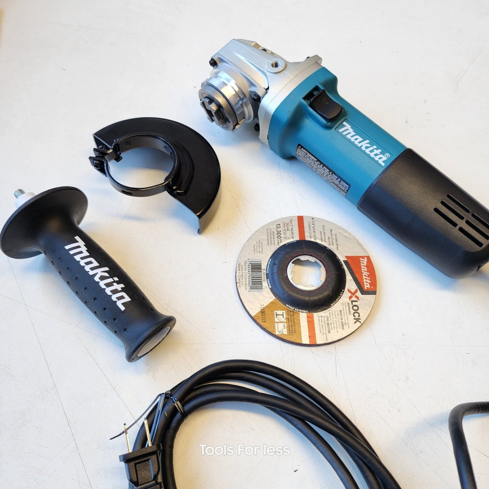 7.5 Amp Corded 4-1/2 in. X-LOCK Angle Grinder with AC/DC Switch (GA4570)