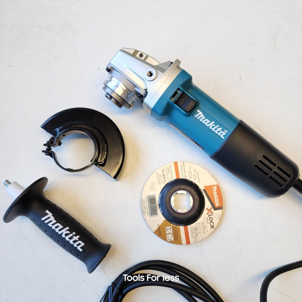 7.5 Amp Corded 4-1/2 in. X-LOCK Angle Grinder with AC/DC Switch (GA4570)