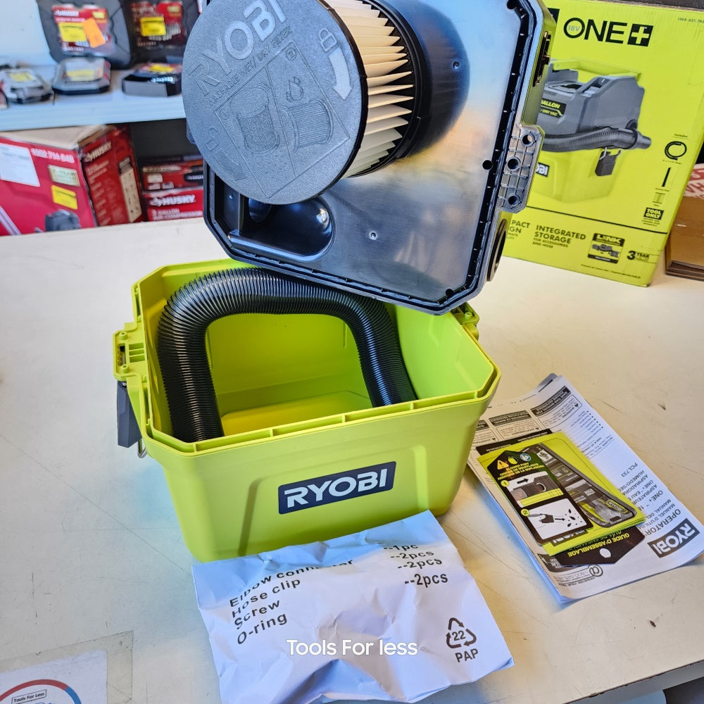 one+ 18V Cordless 1 Gal. Wet/Dry Vacuum (tool Only)