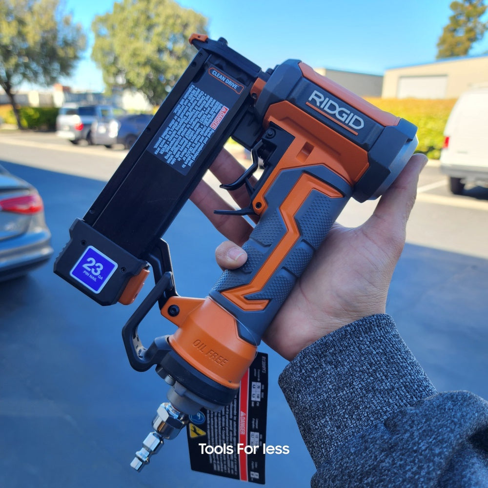 Pneumatic 23-Gauge 1-3/8 in. Headless pin Nailer